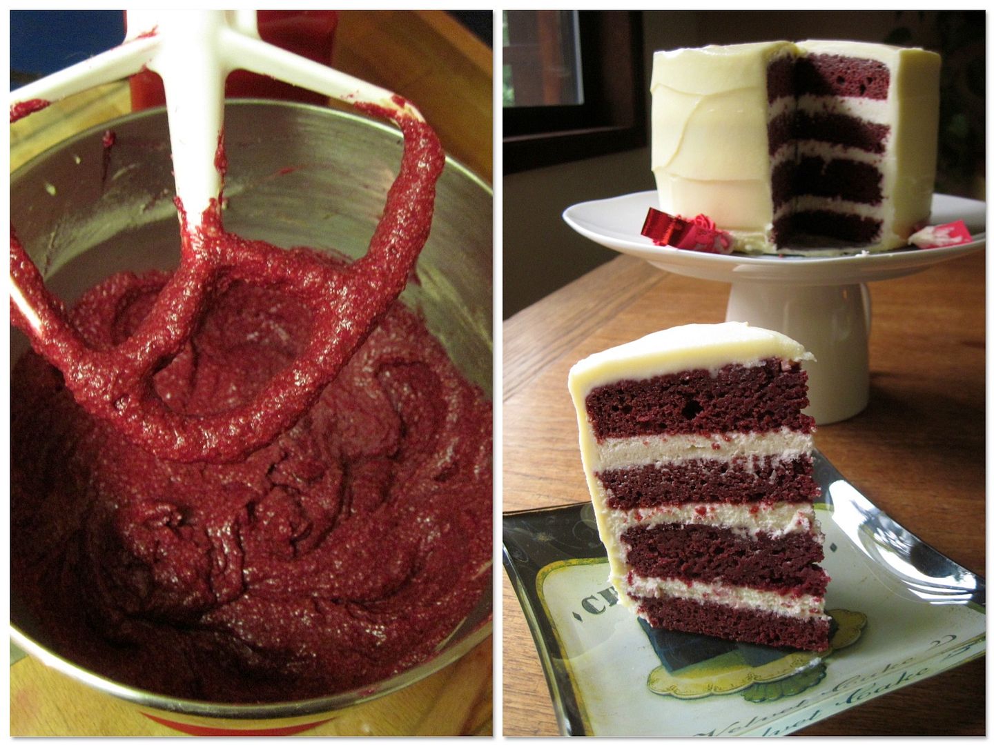 Daring Bakers Beet Red Velvet Cake